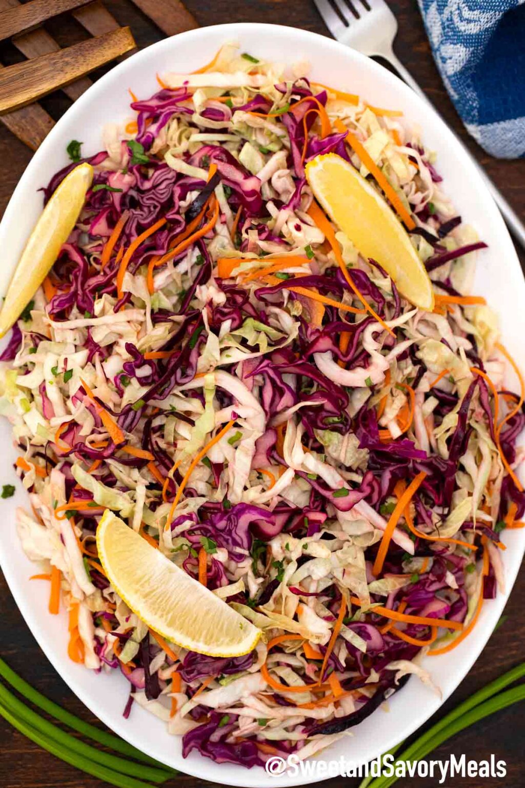 Cabbage Salad Recipe Sweet and Savory Meals