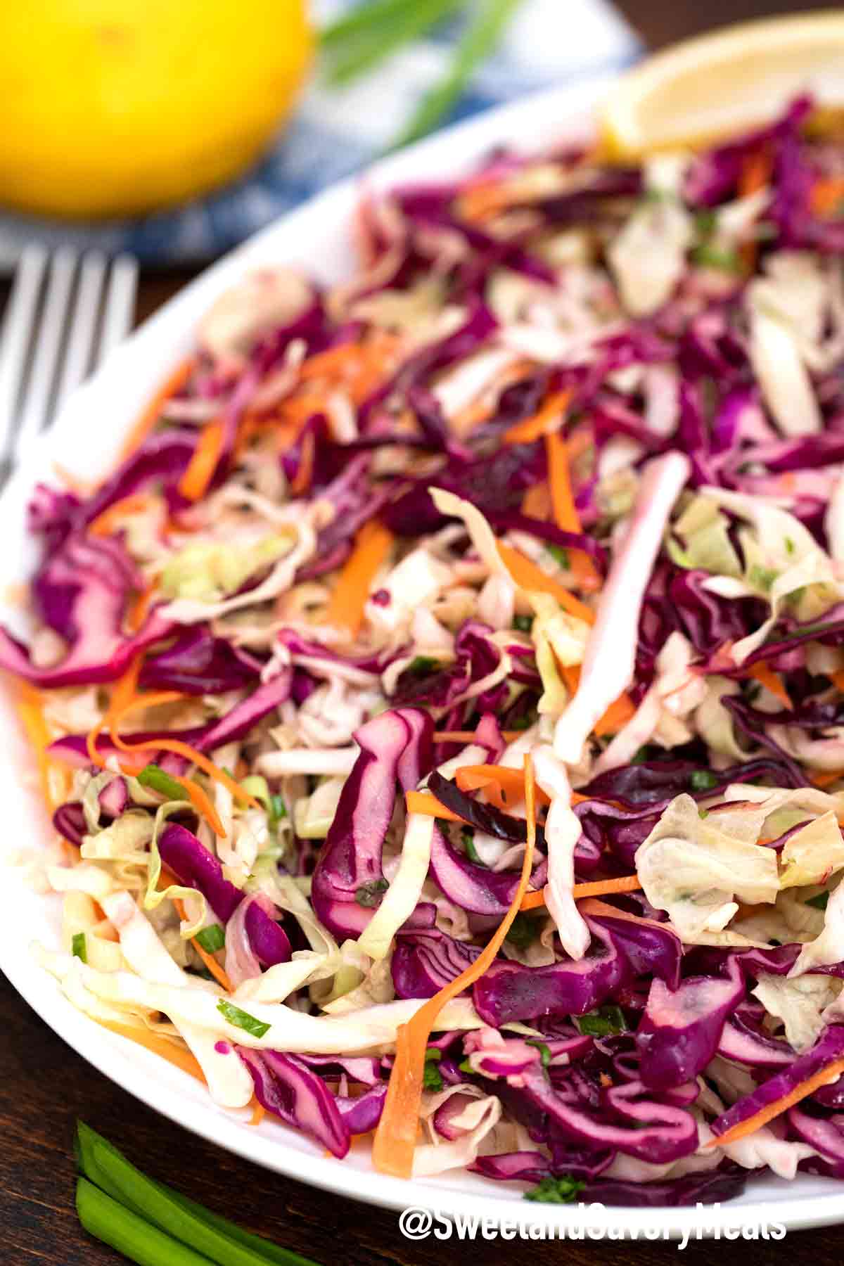 Cabbage Salad Recipe - Sweet and Savory Meals