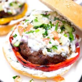 lamb burgers