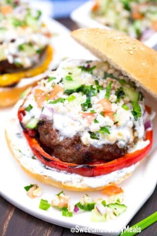 lamb burgers