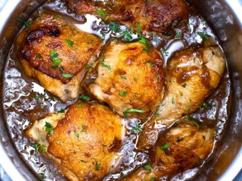 Balsamic chicken 2025 thighs instant pot