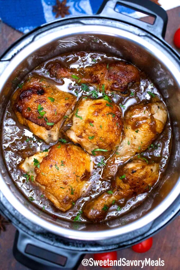 Instant Pot Chicken Legs - Binnys Easy Recipes