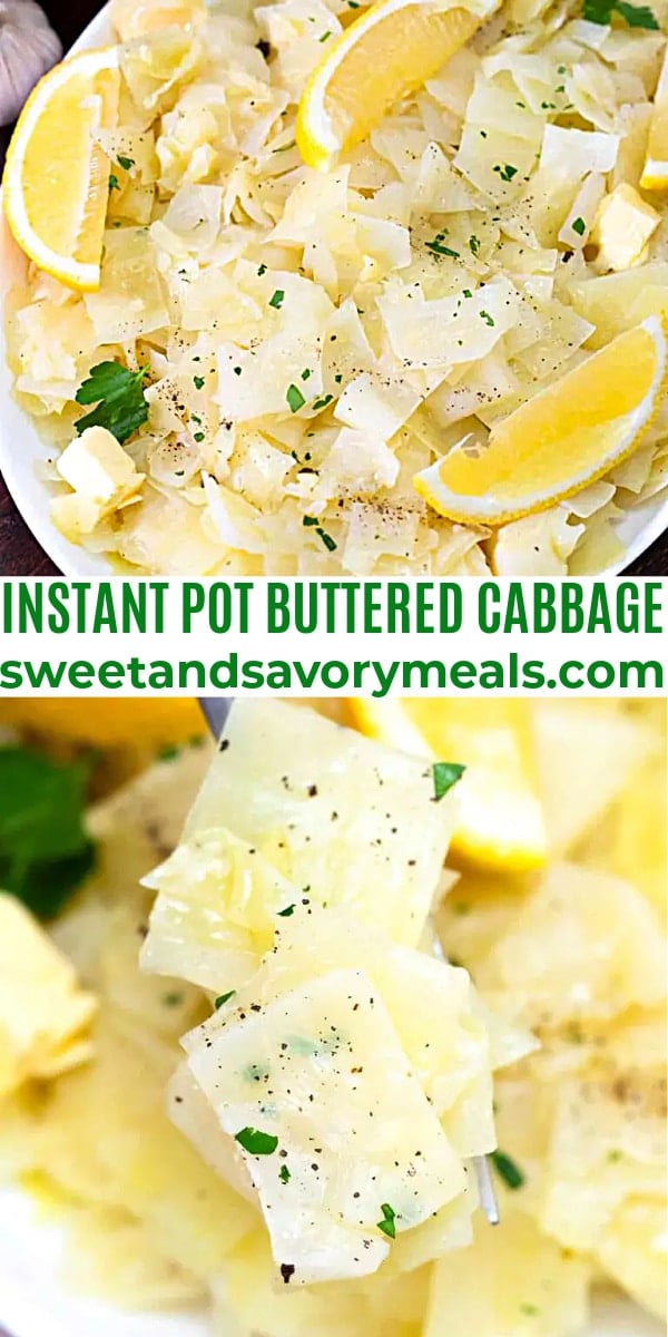 easy instant pot butteres cabbage pin
