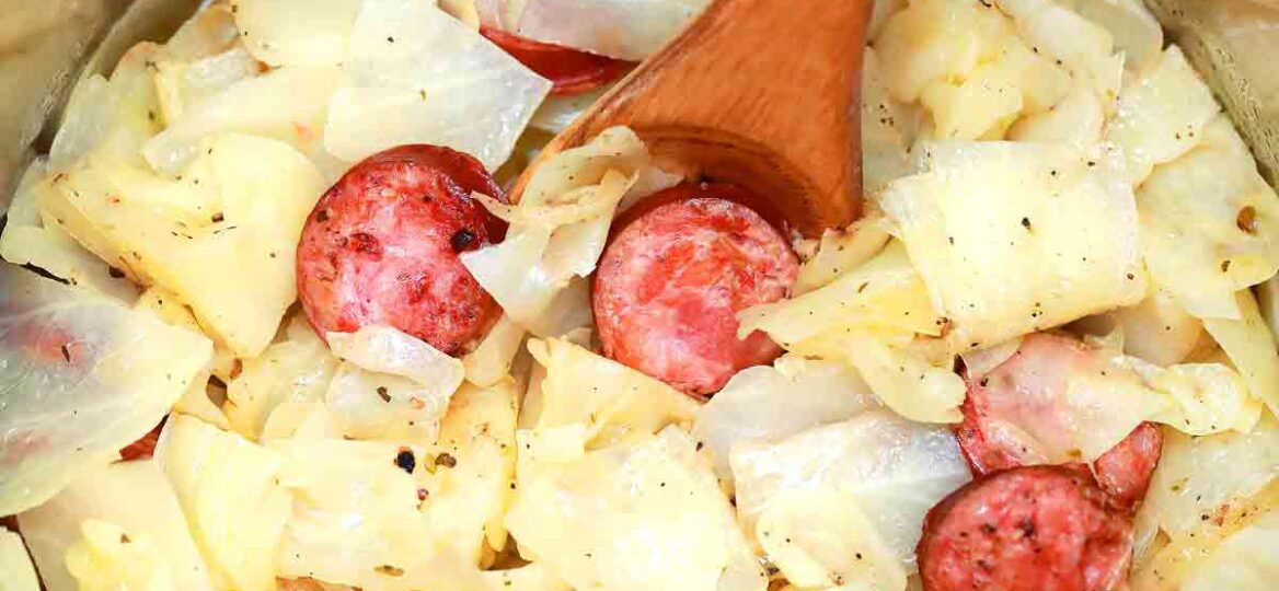 instant pot cabbage and sausage