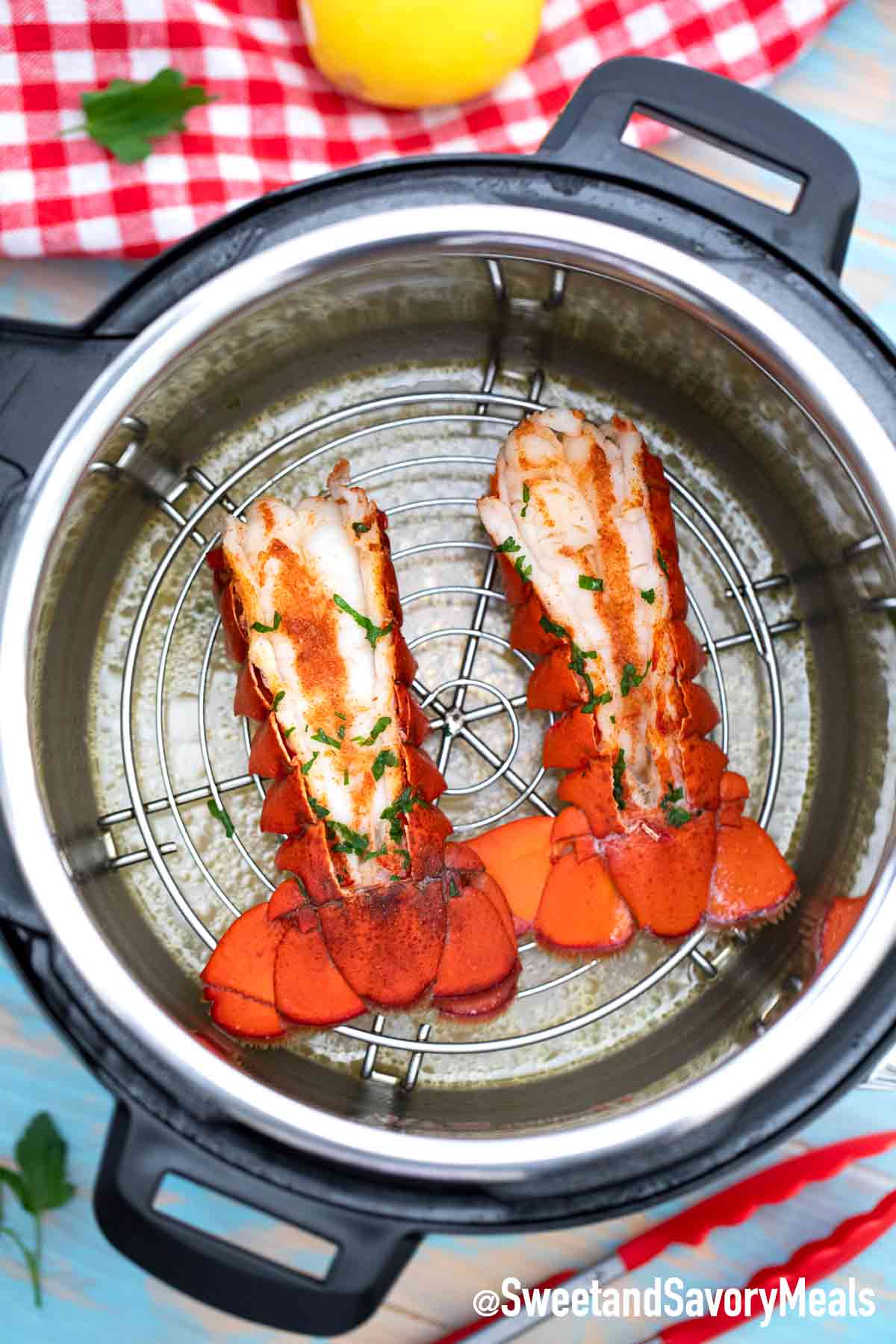 Instant Pot Lobster Tails Sweet and Savory Meals