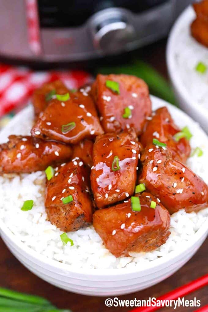 instant pot teriyaki chicken with rice