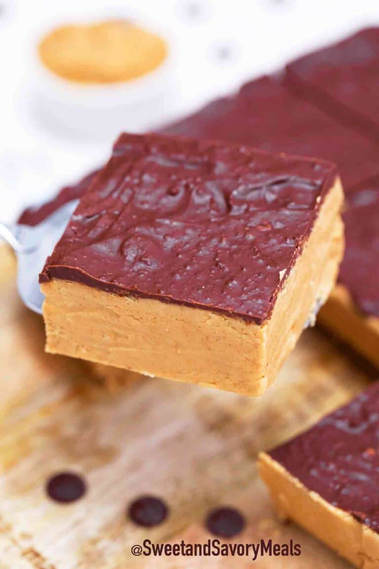 low carb chocolate peanut butter bars