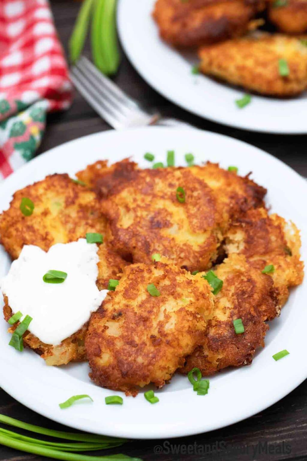 Loaded Mashed Potato Pancakes [Video] - Sweet and Savory Meals
