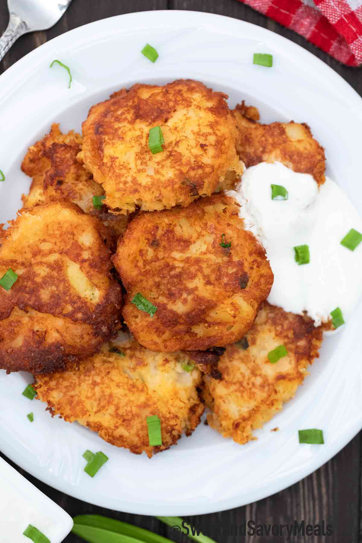 Loaded Mashed Potato Pancakes [Video] - Sweet and Savory Meals