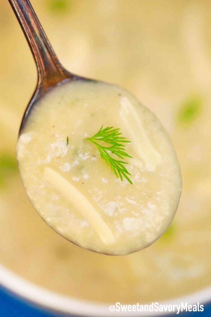 creamy instant pot cauliflower soup