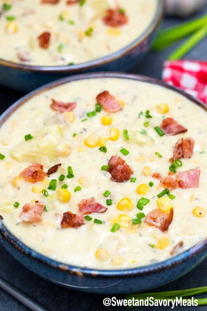 pressure cooker corn chowder