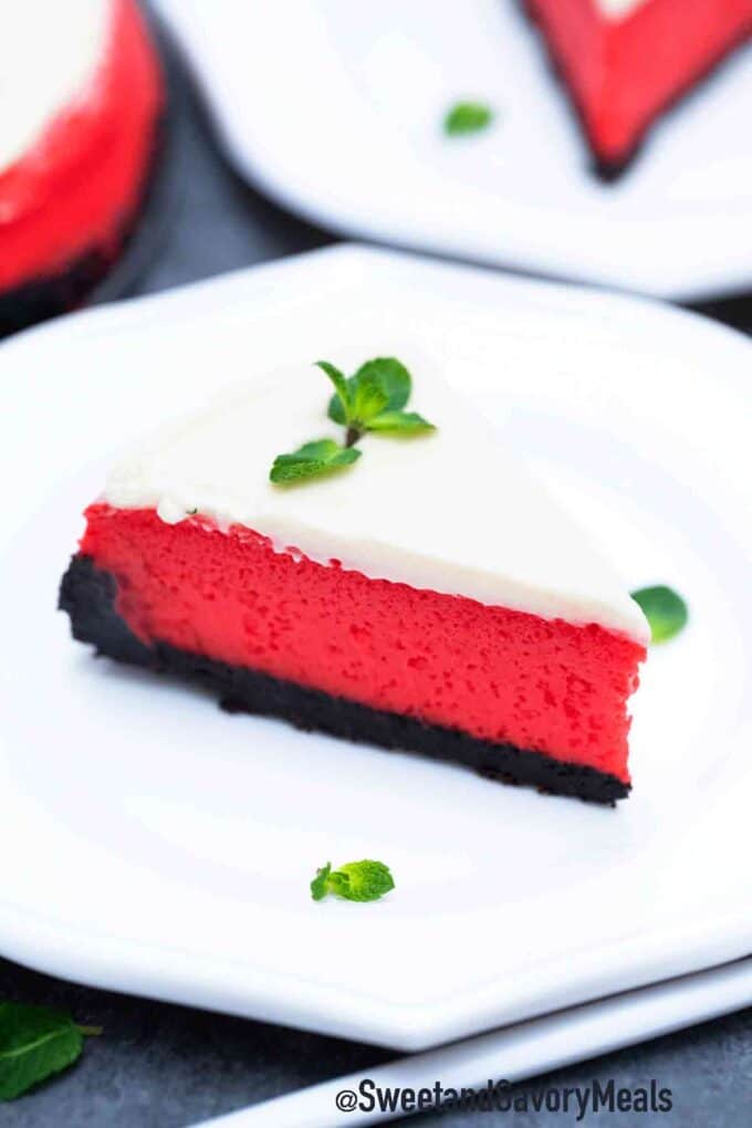 red velvet cheesecake 