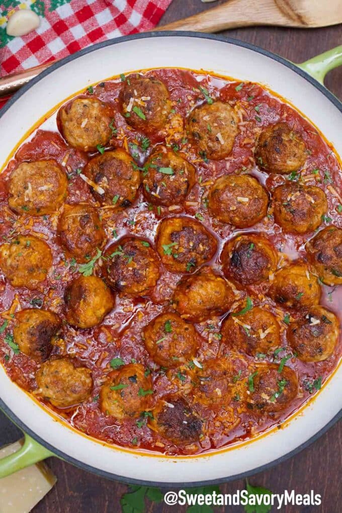 turkey meatballs in tomato sauce