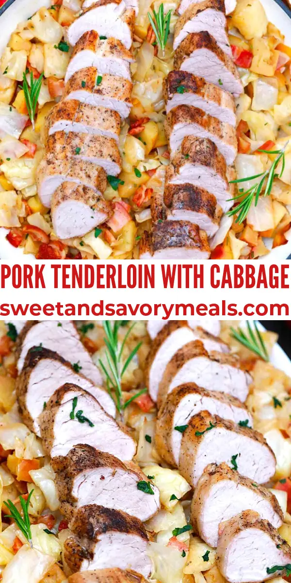 pork tenderloin with cabbage pin