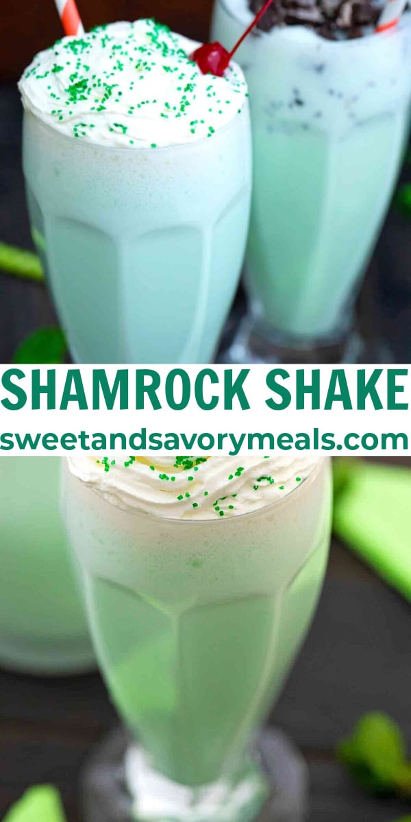 easy Shamrock Shake pin