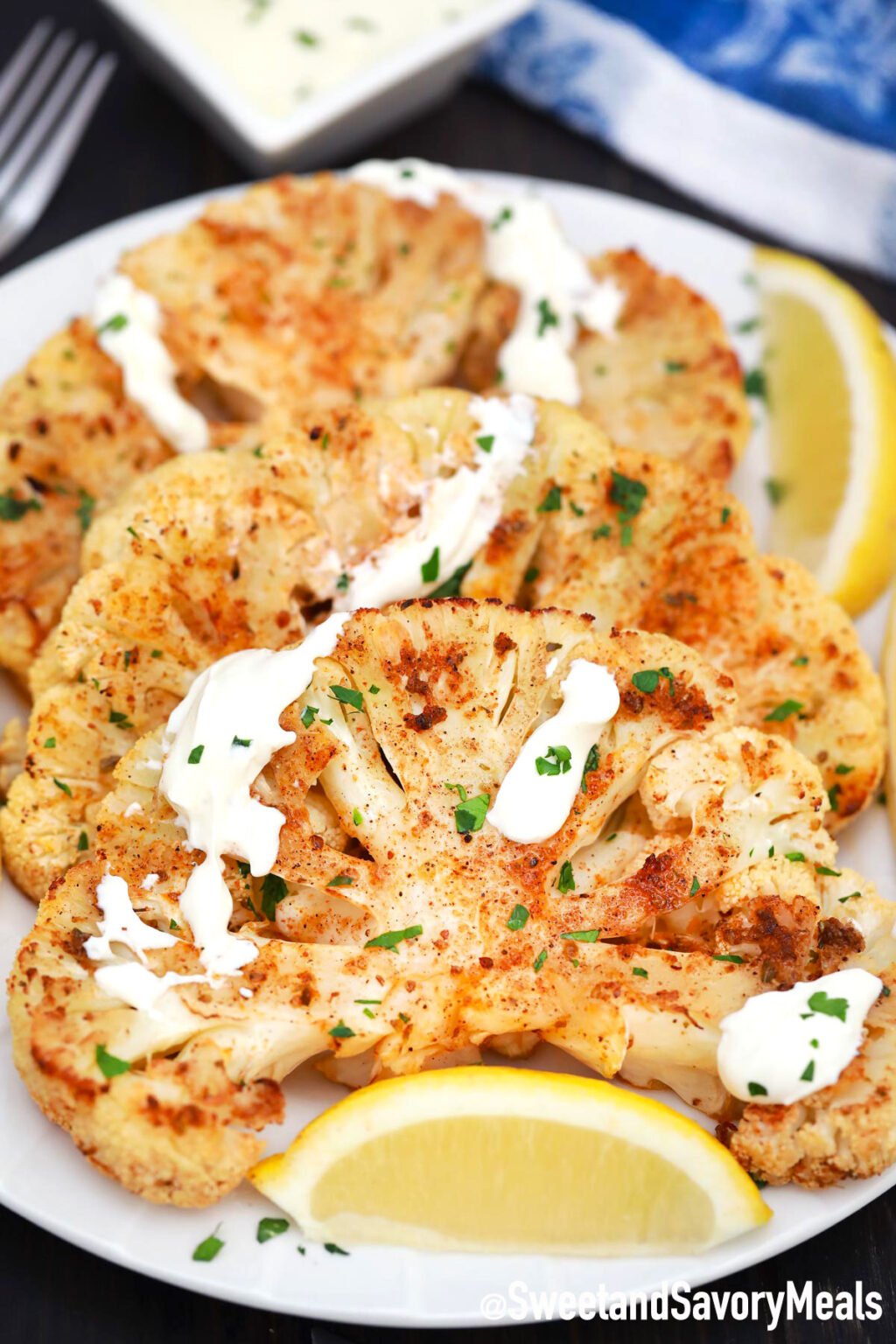 Cauliflower Steaks Recipe - S&SM