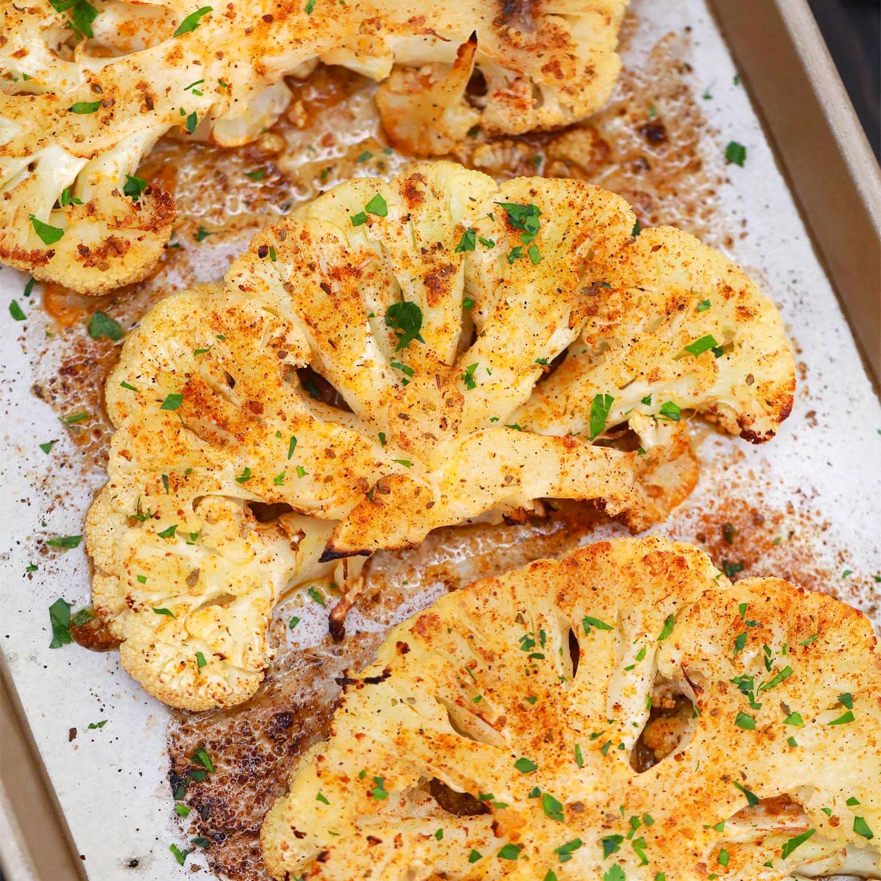 Cauliflower Steaks Recipe Sandsm 