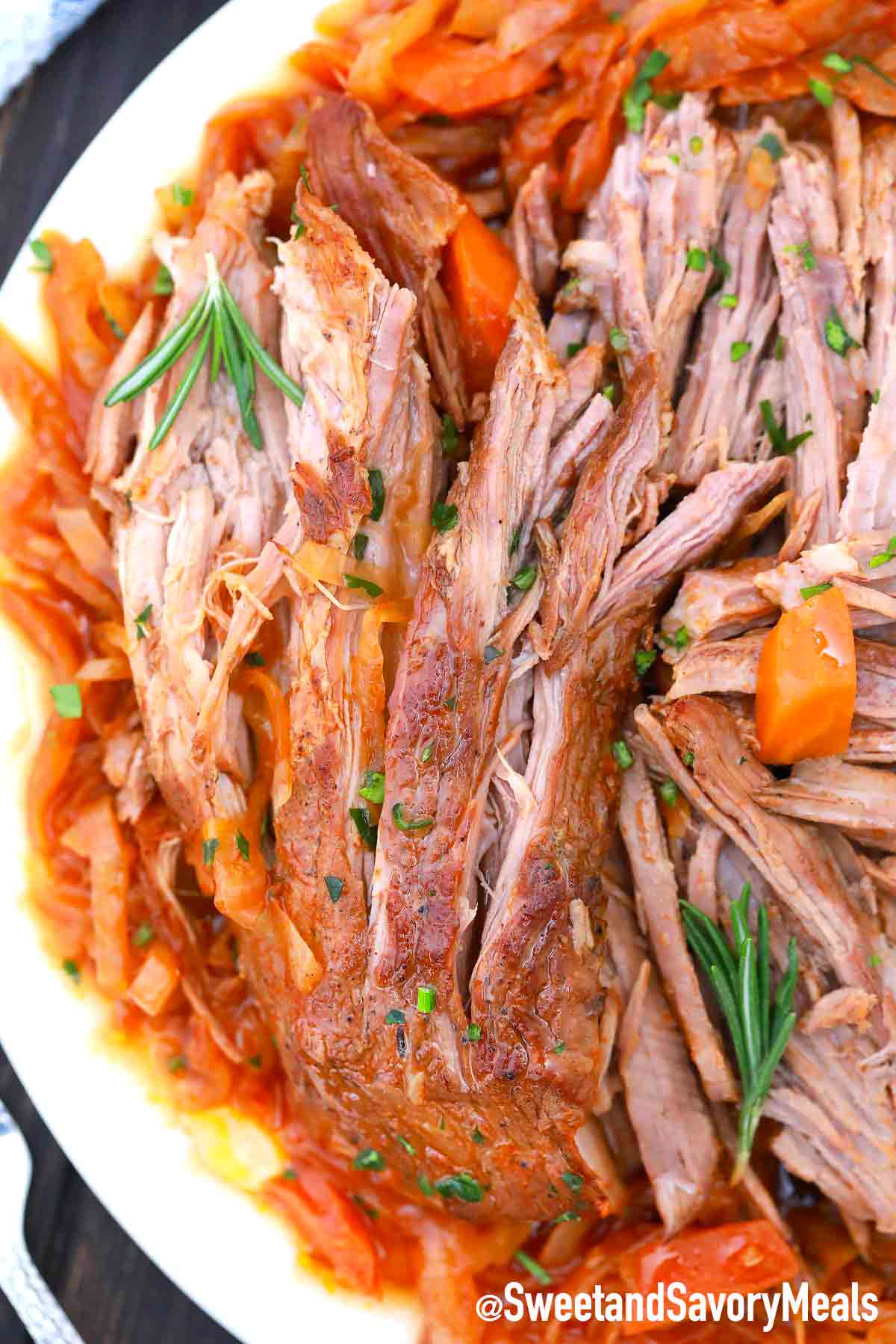 German Pot Roast [Video] Sweet and Savory Meals