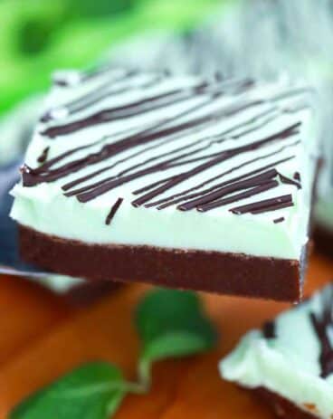 Irish Mint Brownies