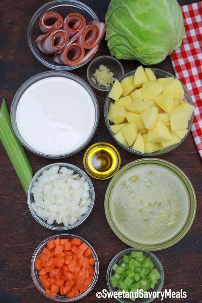 potato and cabbage soup ingredients