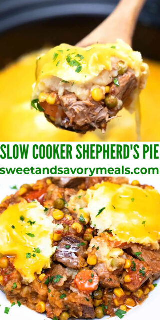 Slow Cooker Shepherd's Pie [Video] - Sweet and Savory Meals