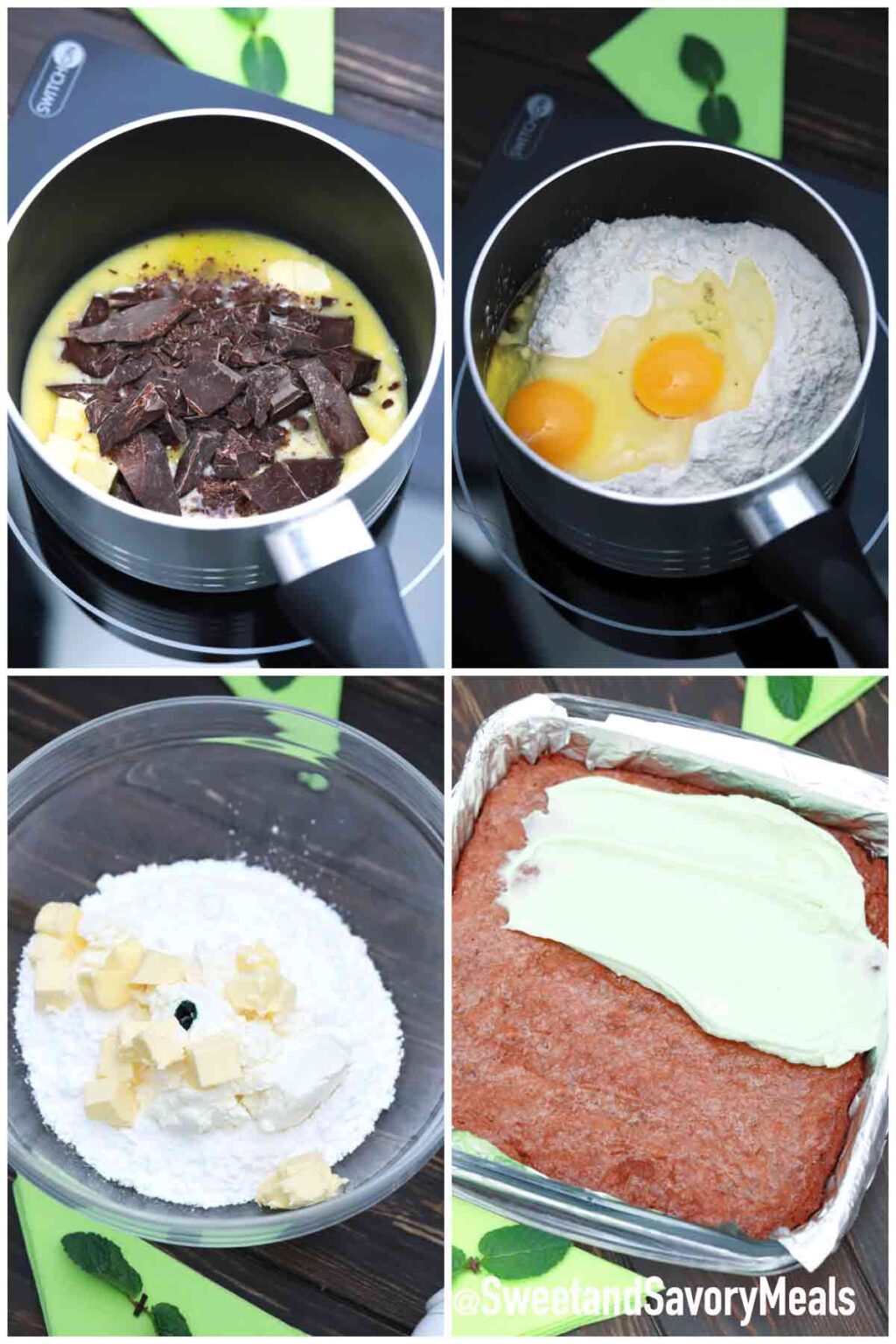 Irish Mint Brownies [Video] Sweet and Savory Meals