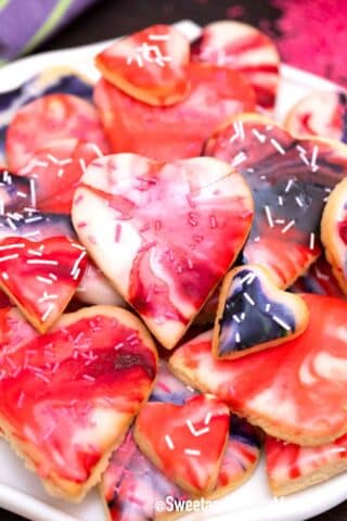 heart cookies