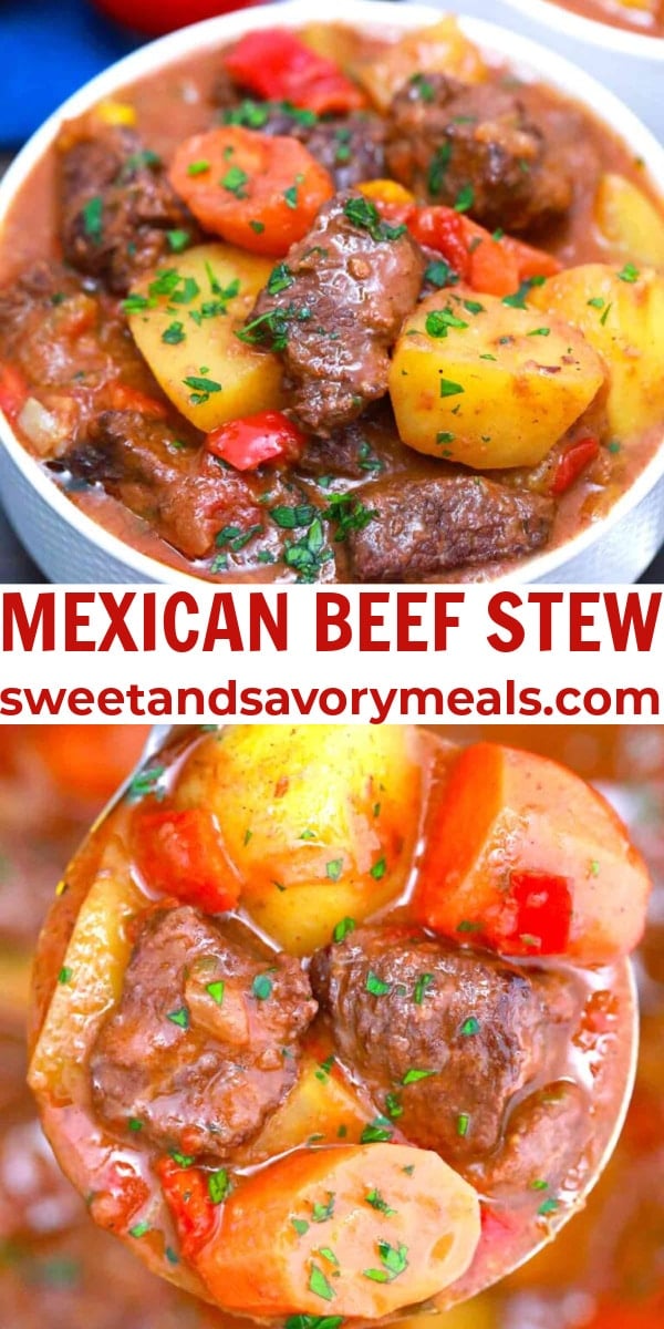 easy mexican beef stew pin