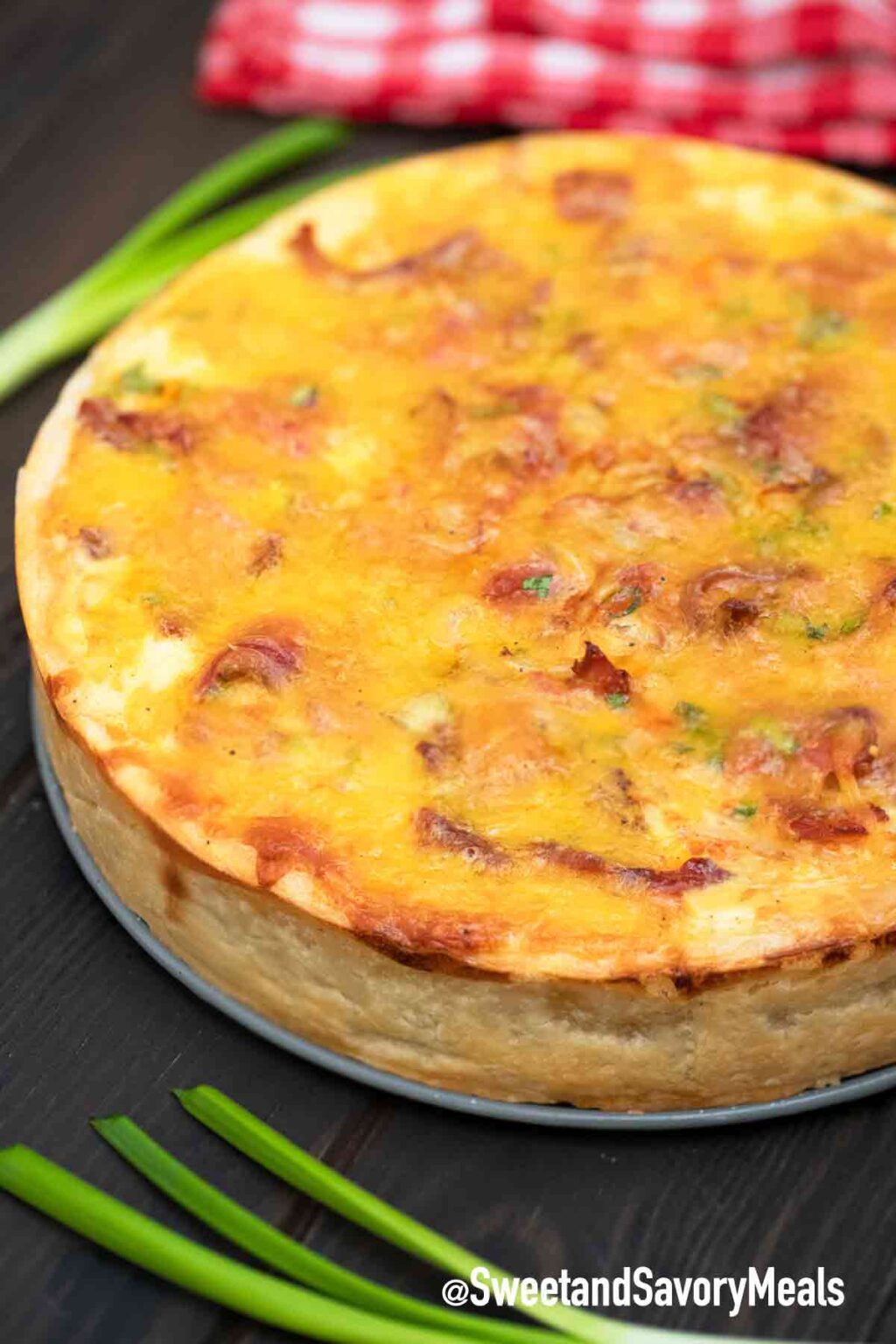 Bacon Cabbage Quiche [Video] - Sweet and Savory Meals