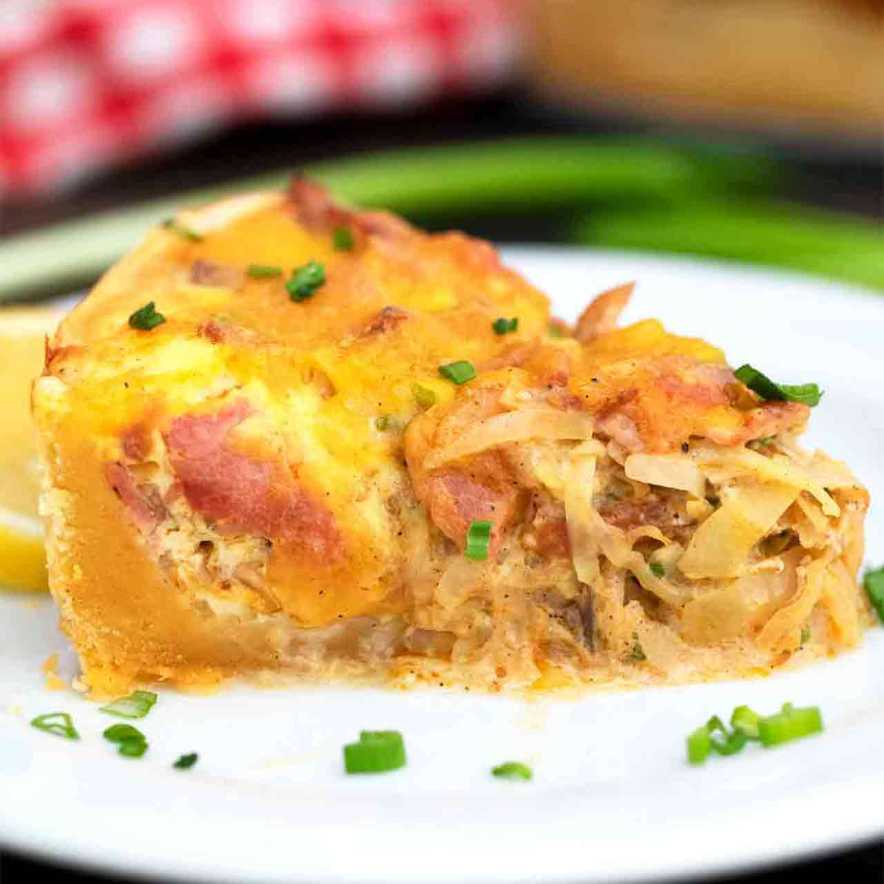 Bacon Cabbage Quiche [Video] Sweet and Savory Meals