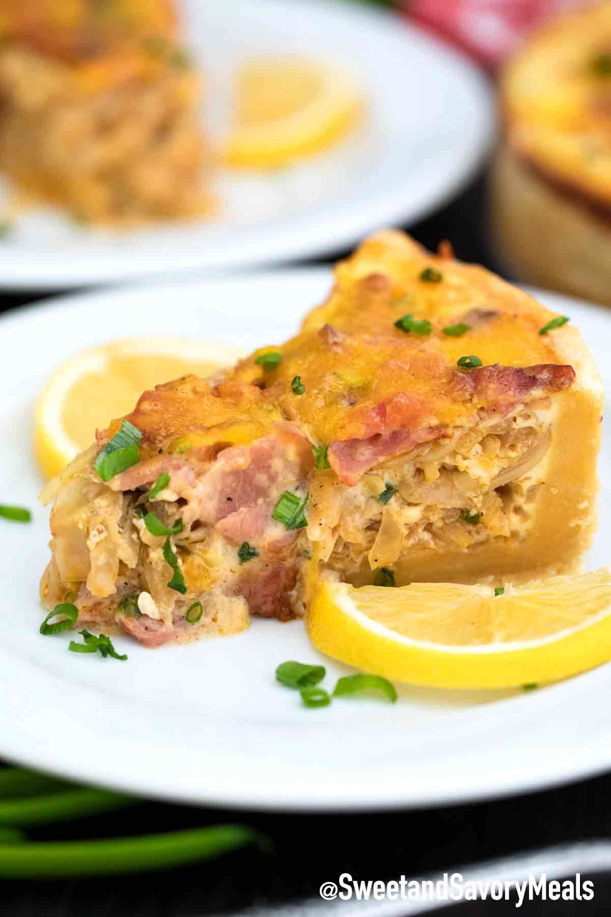 Bacon Cabbage Quiche [Video] Sweet and Savory Meals