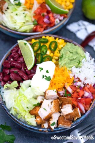 chipotle chicken burrito bowl