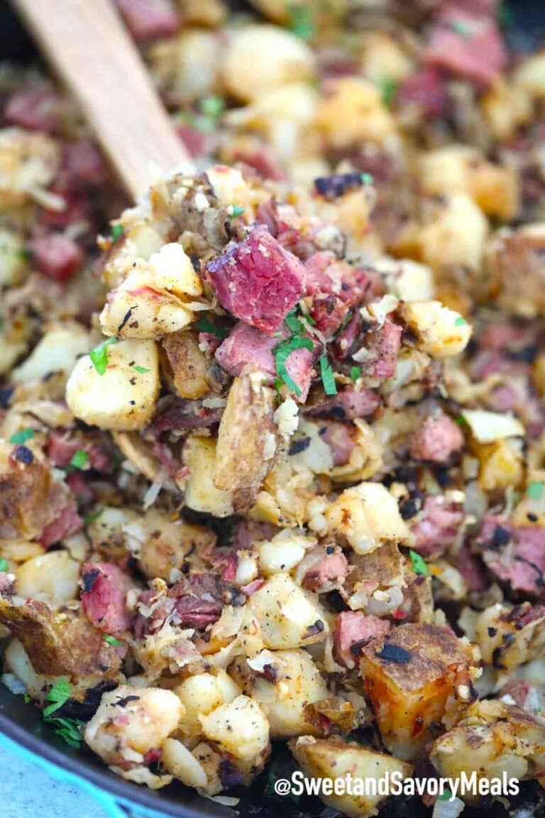 crispy corned beef hash