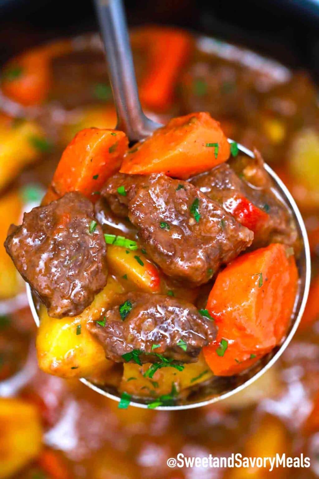 Chipotle Beef Stew - Sweet and Savory Meals