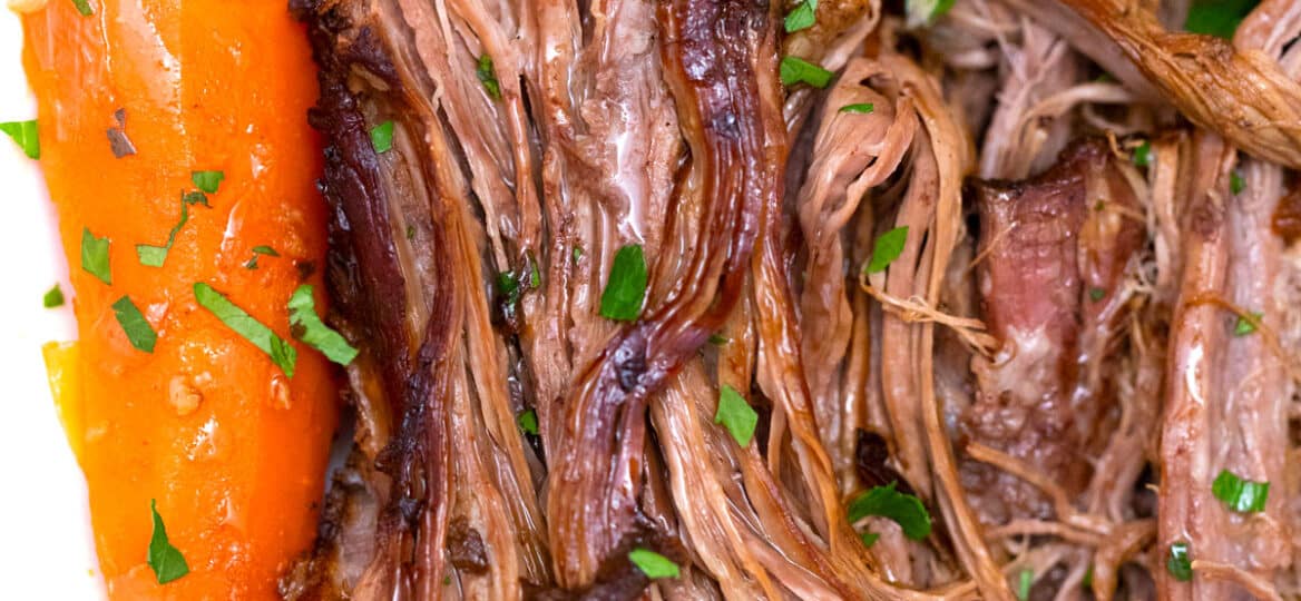 Guinness pot roast with veggies