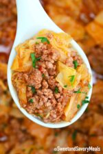 Instant Pot Cabbage Stew with Ground Beef - Sweet and Savory Meals