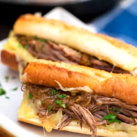 instant pot French dip sandwiches