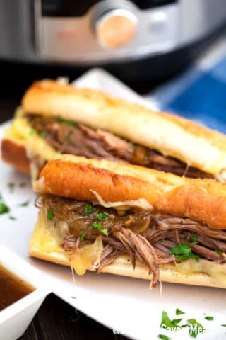 instant pot French dip sandwiches