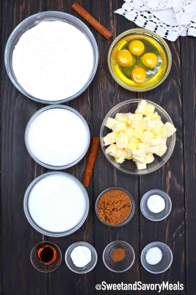 Kentucky butter cake ingredients