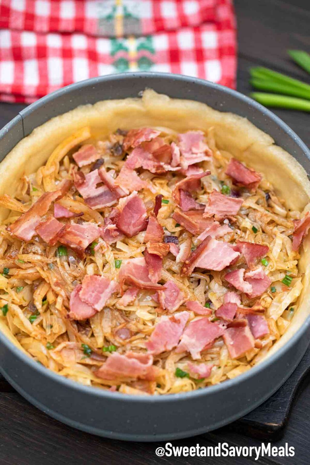 Bacon Cabbage Quiche [Video] Sweet and Savory Meals