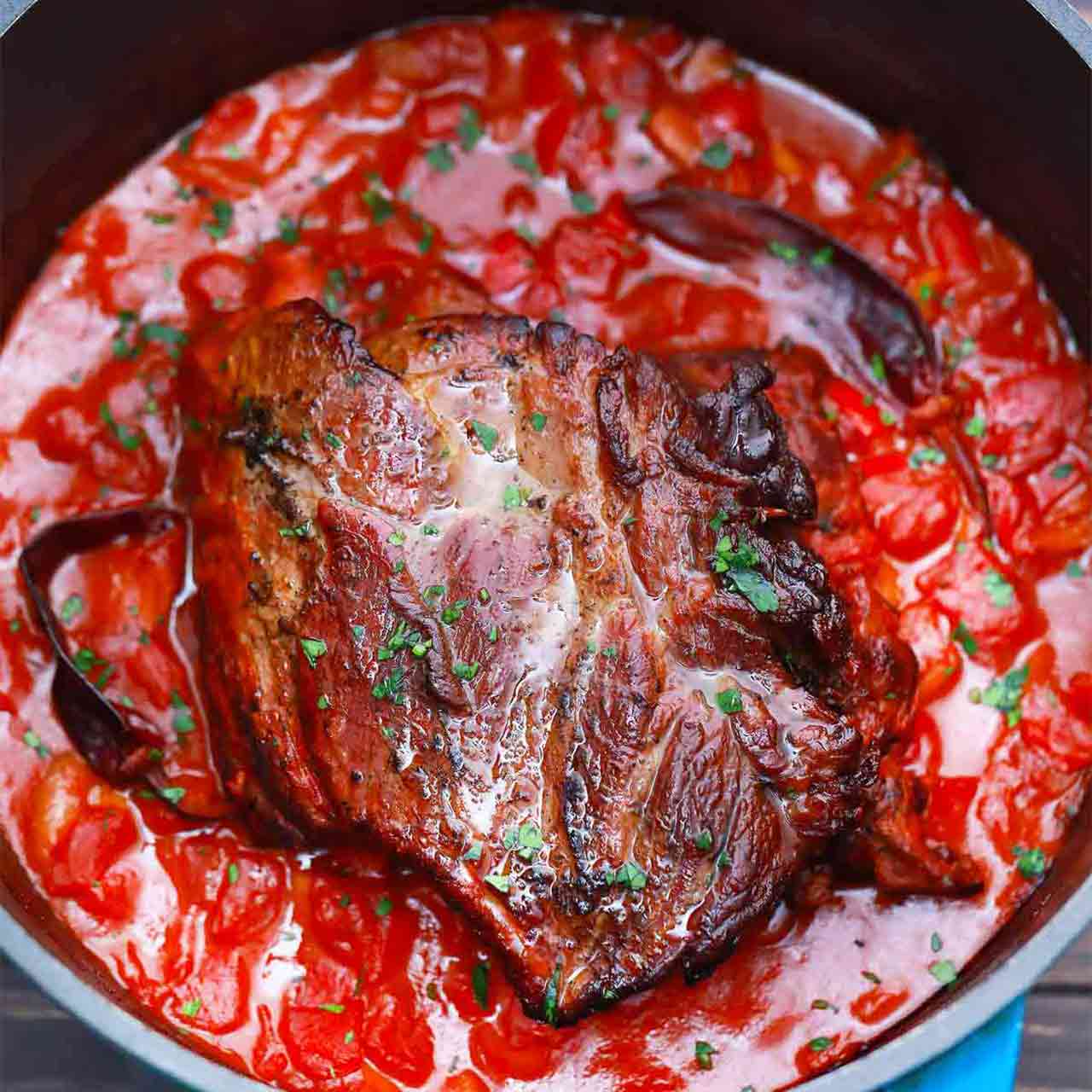 Cubed Steak Swiss Round Steak Recipes Pot Swiss Steak Instant Pot