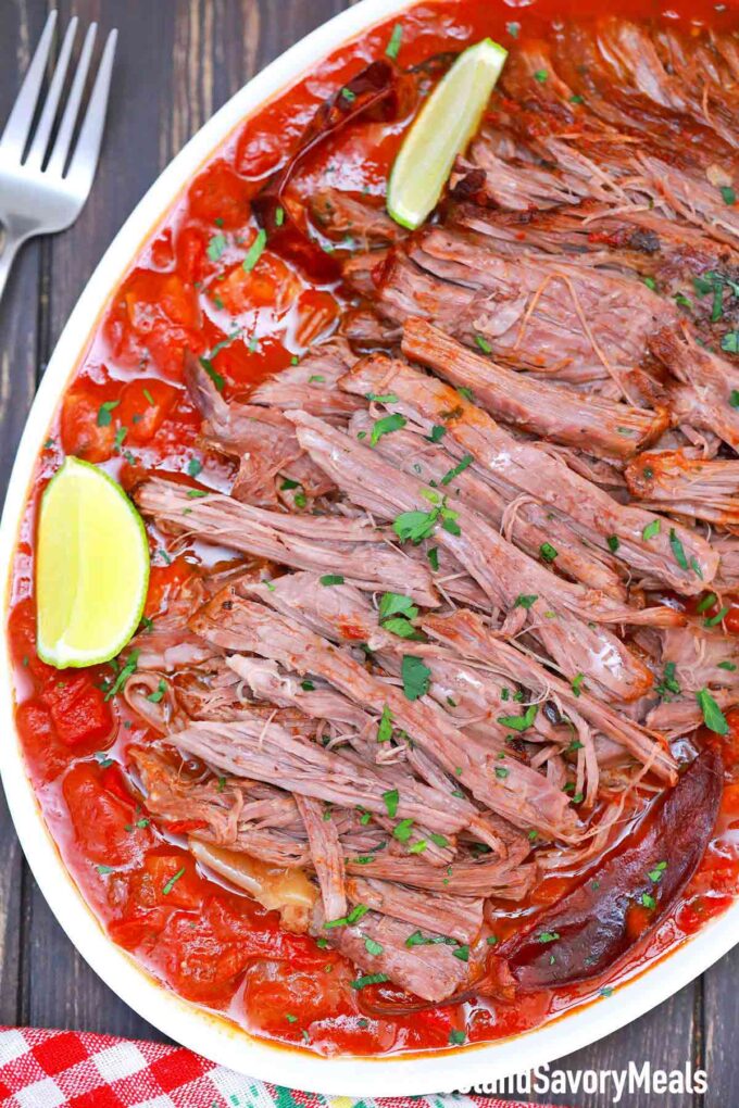 shredded Mexican pot roast