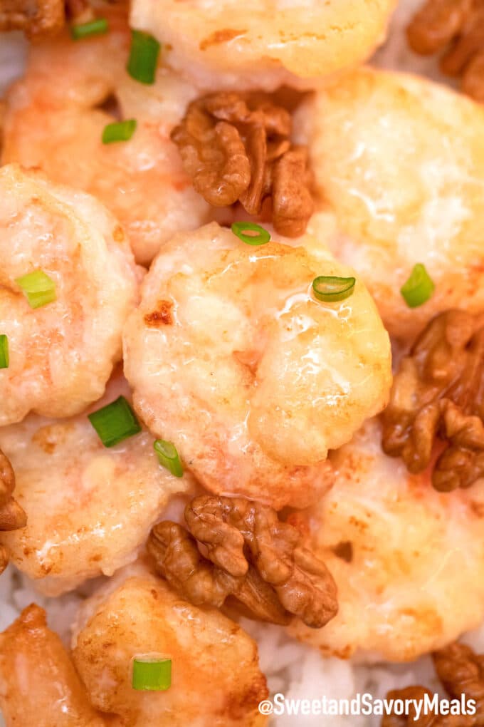 Panda Express honey walnut shrimp