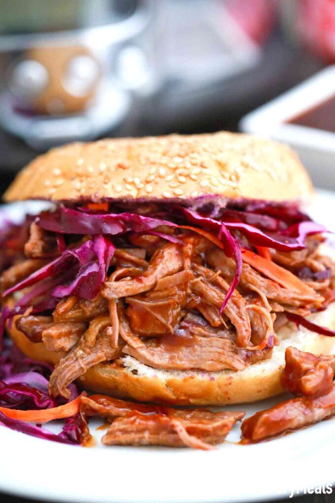 homemade beef brisket sandwich