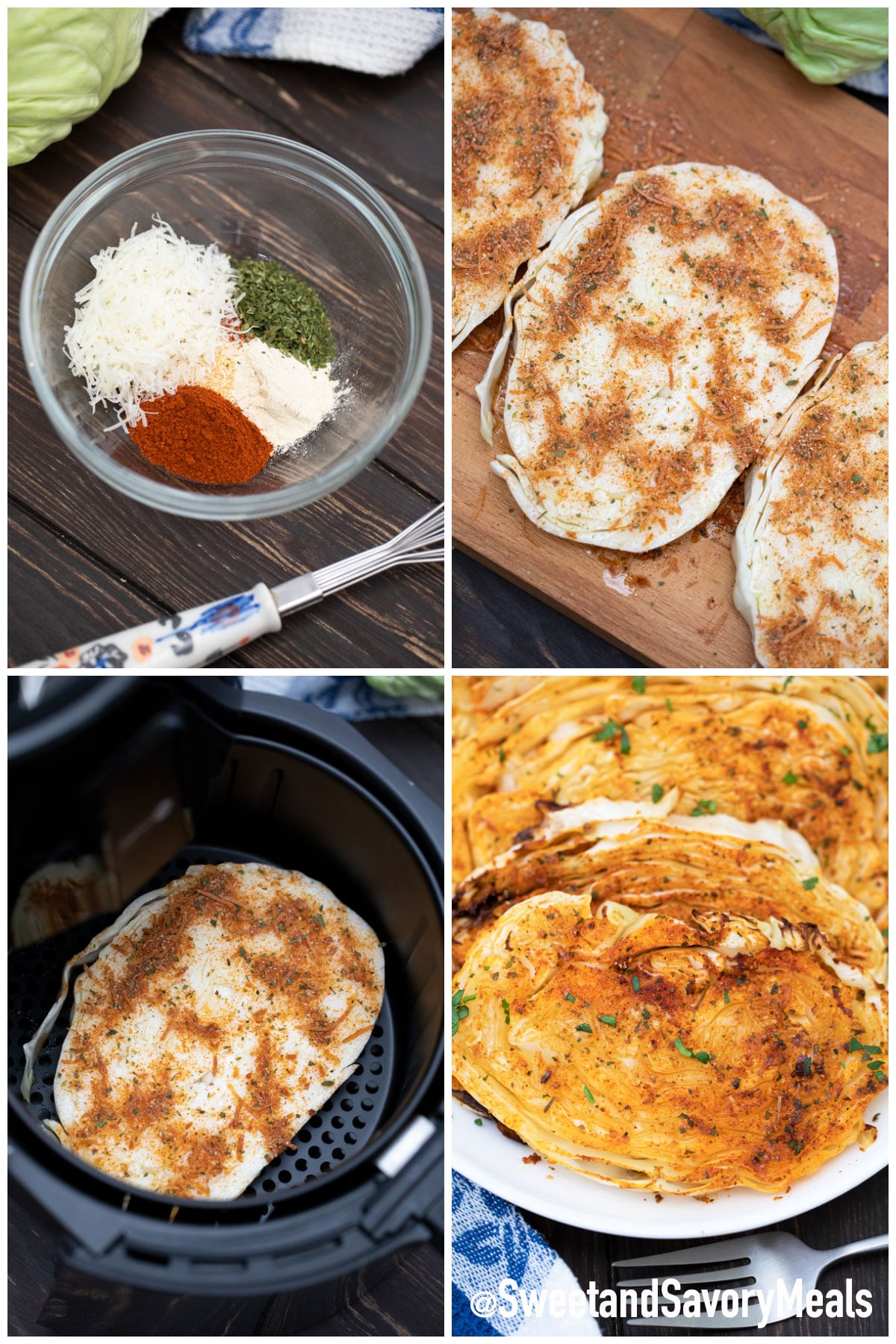 Best Air Fryer Cabbage Steaks [Video] S&SM