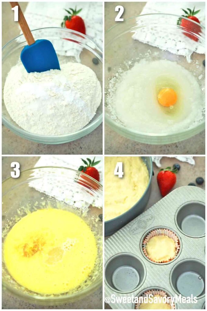 steps how to make bunny butt cake