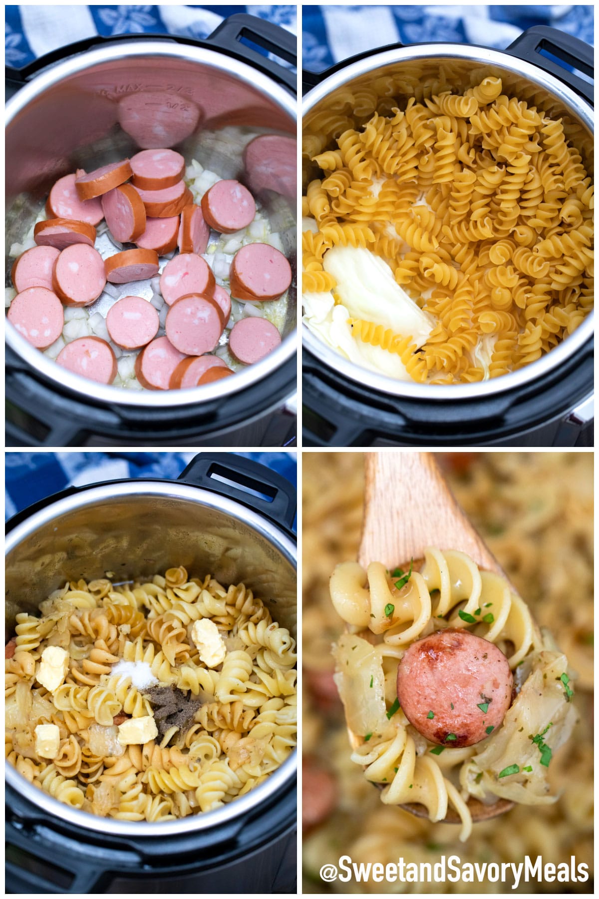 Instant Pot Cabbage and Noodles [Video] Sweet and Savory Meals