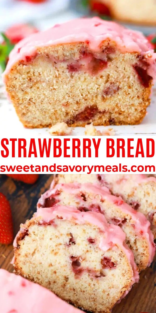 easy strawberry bread pin