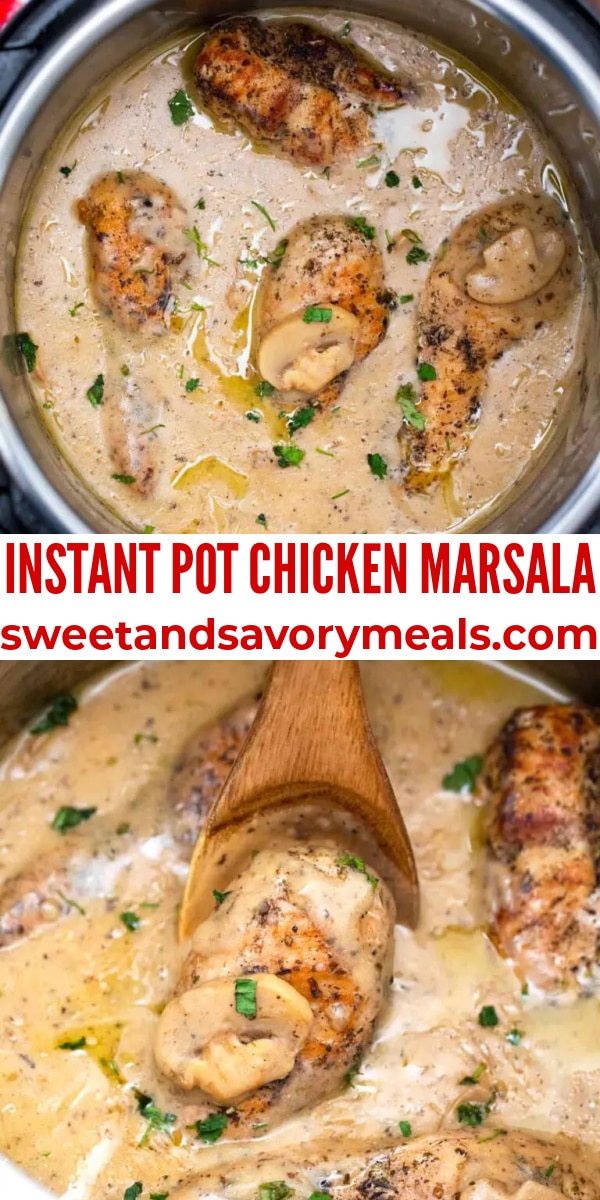 Easy instant pot online chicken marsala