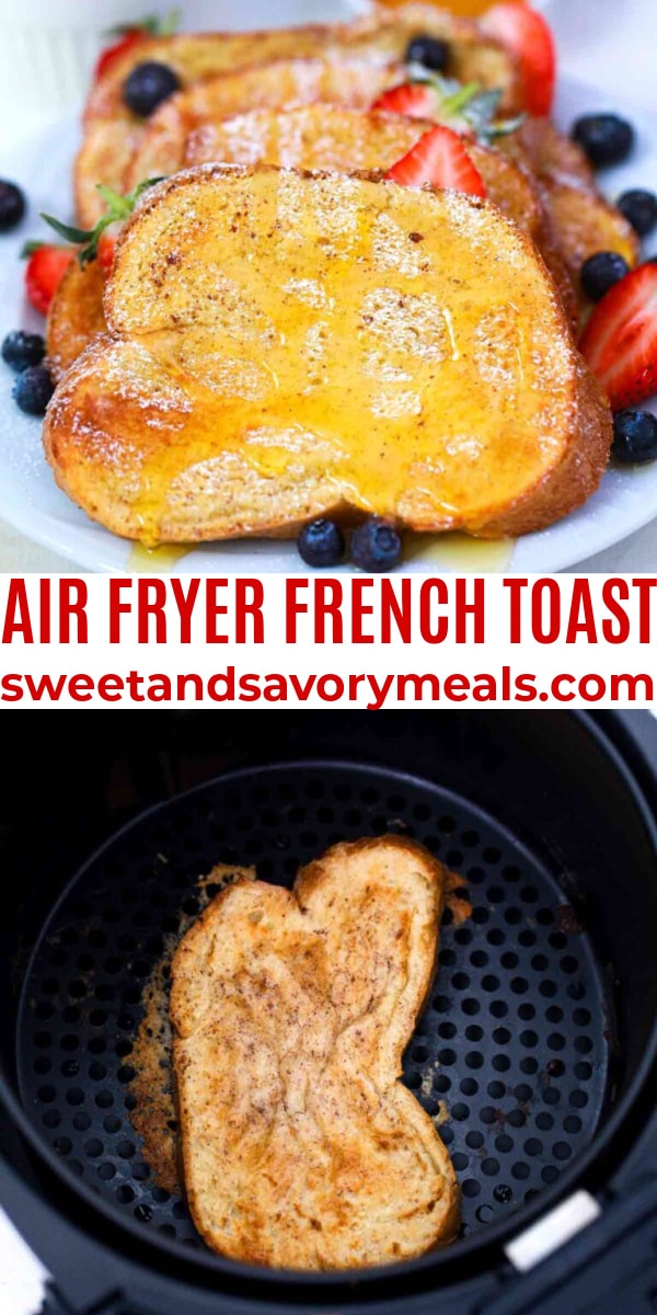 easy air fryer french toast pin